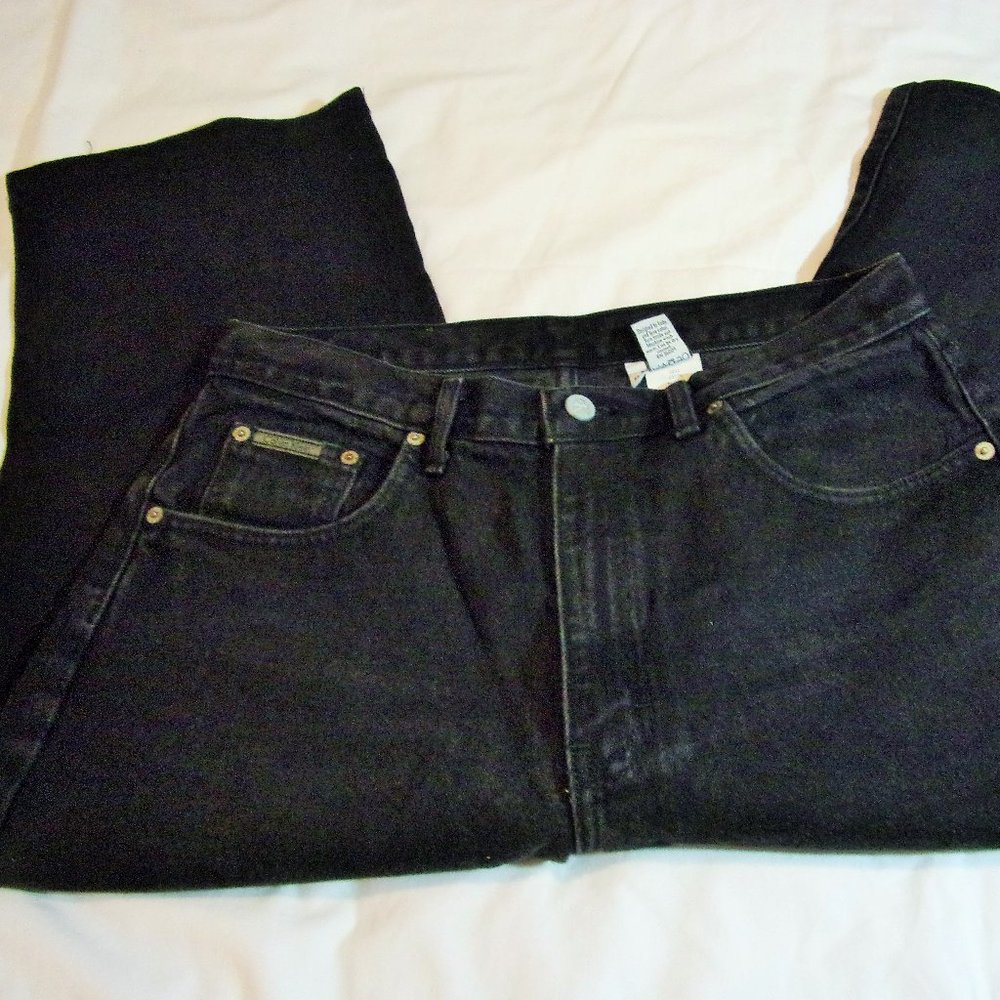 Calvin Klein Black Jean Capris Size 14